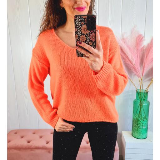 Jersey Pico Naranja [1]