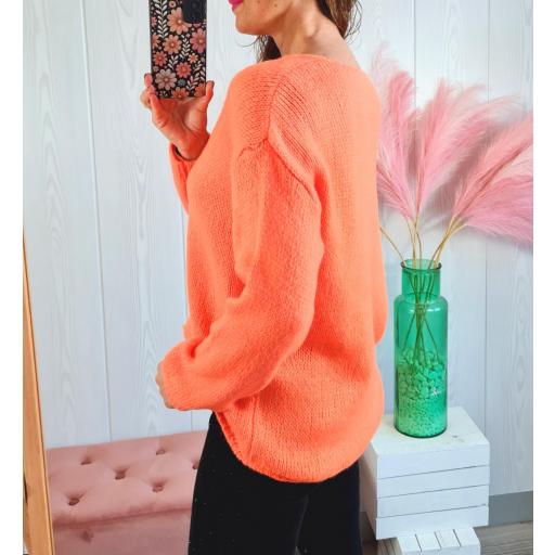 Jersey Pico Naranja [2]