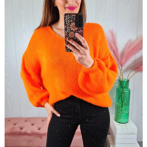 Jersey Pico Naranja [3]