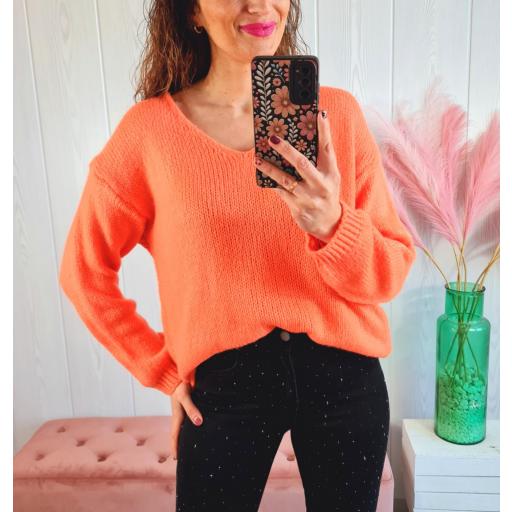 Jersey Pico Naranja [3]