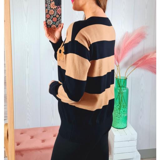 Jersey Rayas Flores [2]