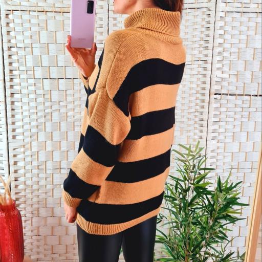 Jersey Rayas Camel Dori [3]