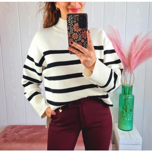 Jersey Rayas Negras