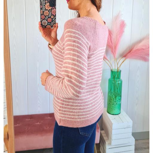 Jersey Rayas Rosas [2]