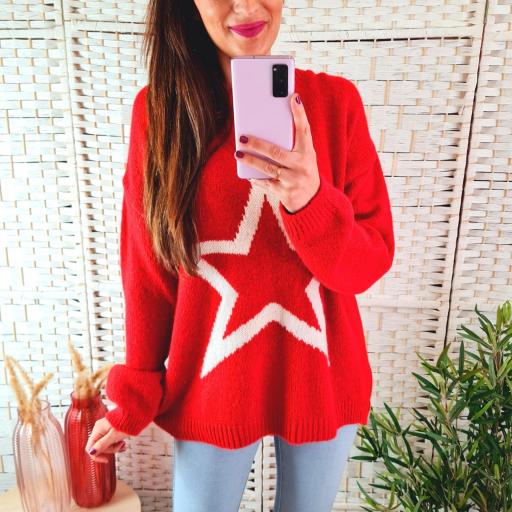 Jersey Rojo Estrella