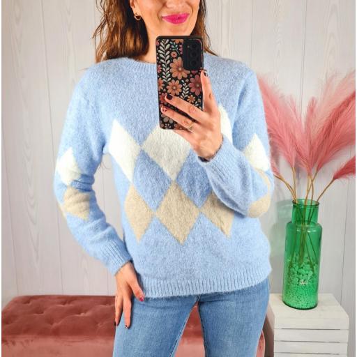 Jersey Rombos Celeste [1]