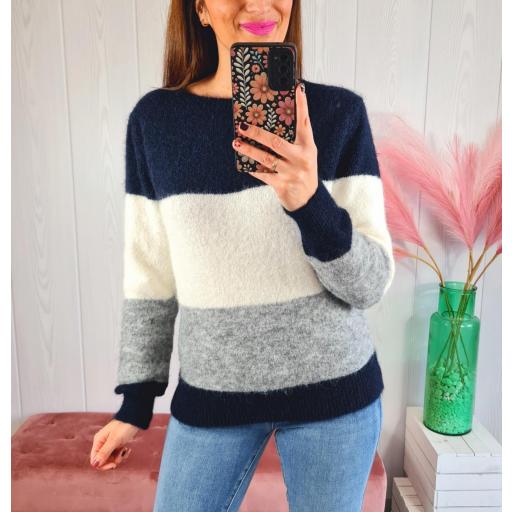 Jersey Tricolor Azul [1]