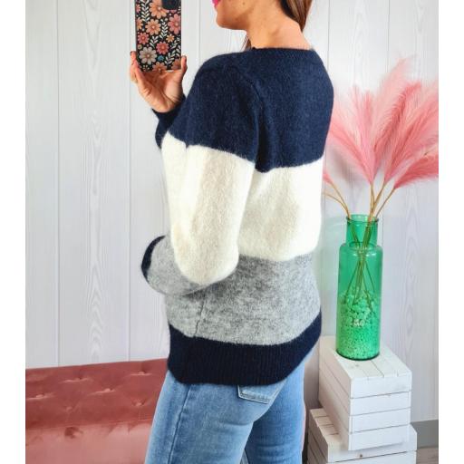 Jersey Tricolor Azul [2]