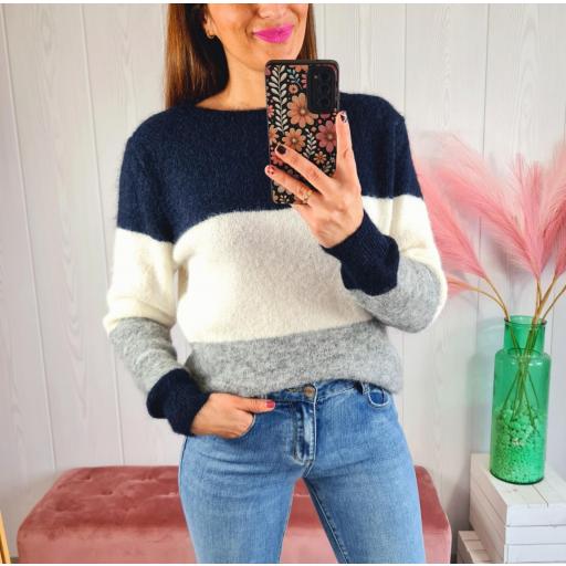 Jersey Tricolor Azul [3]