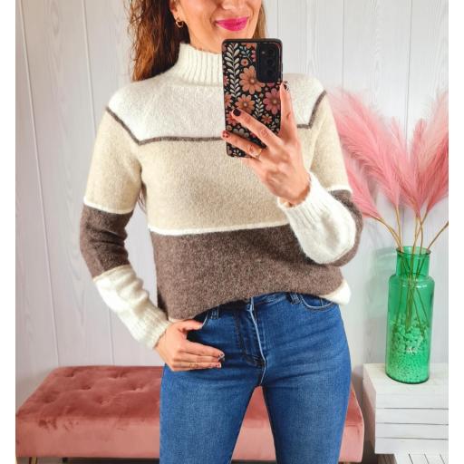 Jersey Tricolor Beige [1]