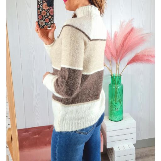 Jersey Tricolor Beige [2]