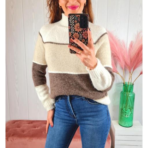 Jersey Tricolor Beige [3]