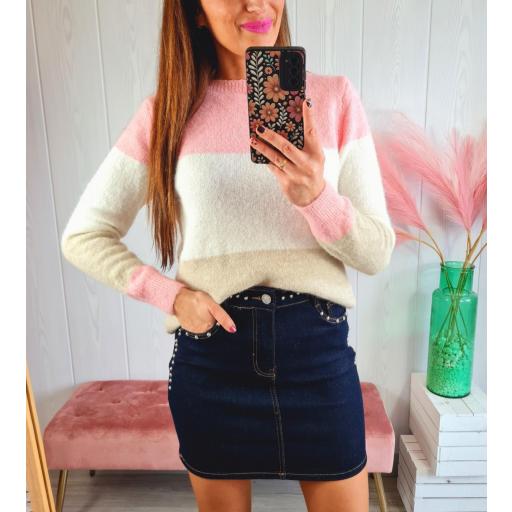 Jersey Tricolor Rosa [3]