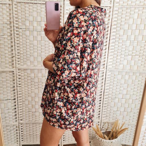 Kimono Negro Flores [3]
