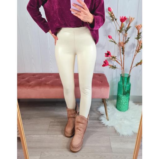 Leggins Polipiel Marfil [1]