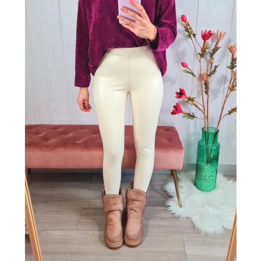 Leggins Polipiel Marfil [2]