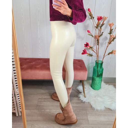 Leggins Polipiel Marfil [3]