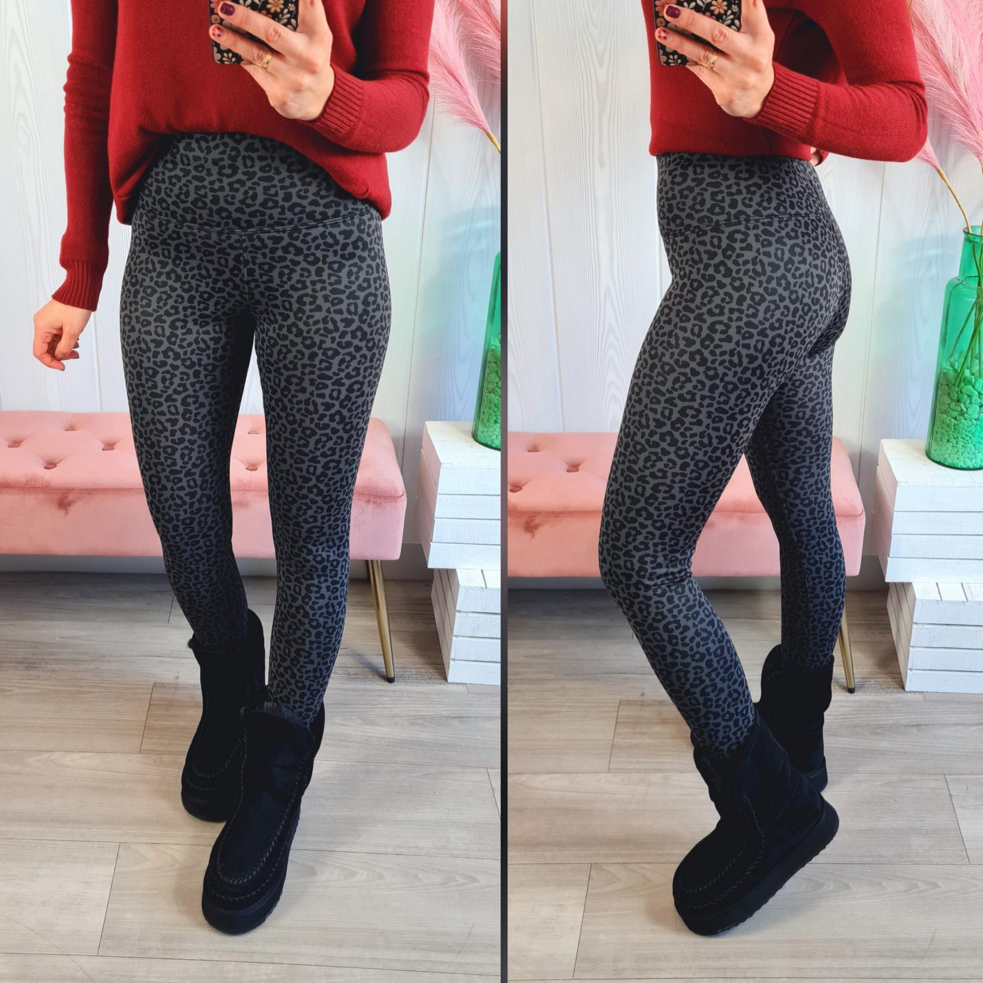 Leggins Print Grises