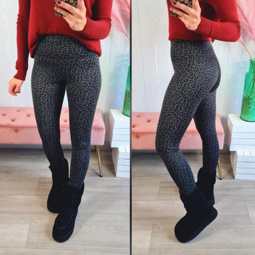Leggins Print Grises