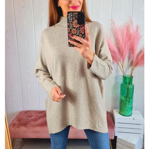 Maxi Jersey Beige [2]