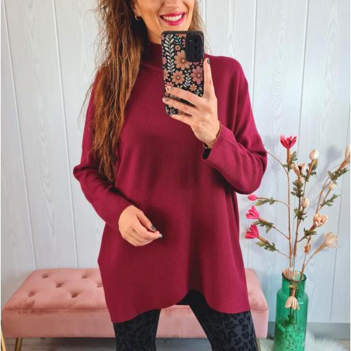 Maxi Jersey Granate