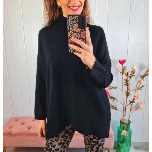 Maxi Jersey Negro