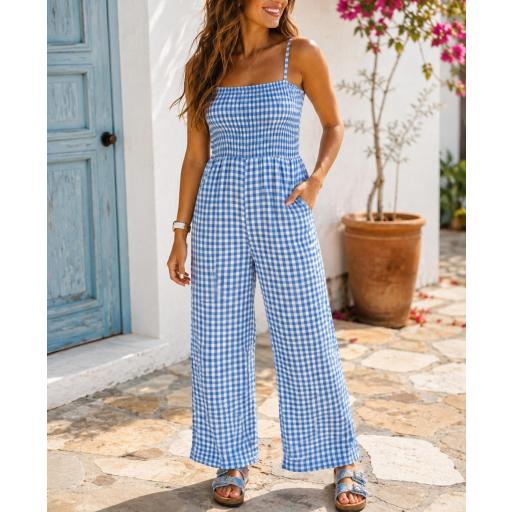 Mono Vichy Azul