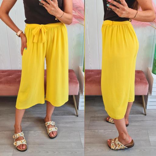 Pantalón Amarillo Lazo