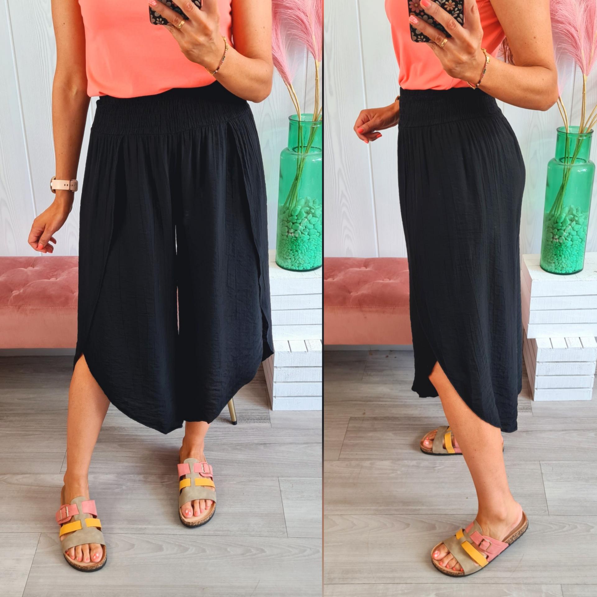 Pantalón Bombacho Negro