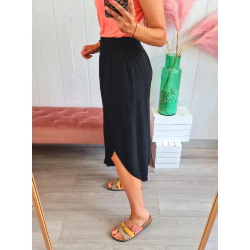 Pantalón Bombacho Negro [2]