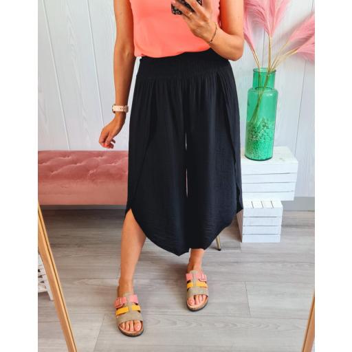 Pantalón Bombacho Negro [3]