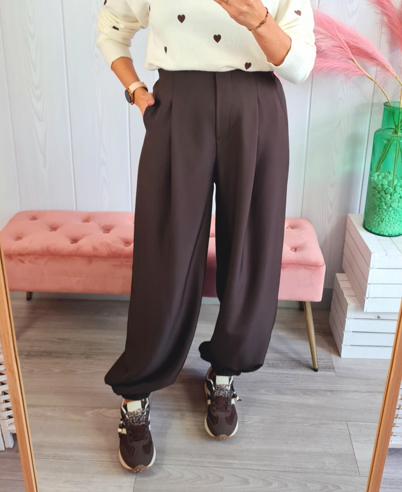 Pantalón Chocolate Pinzas