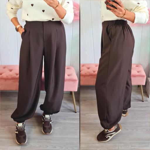 Pantalón Chocolate Pinzas