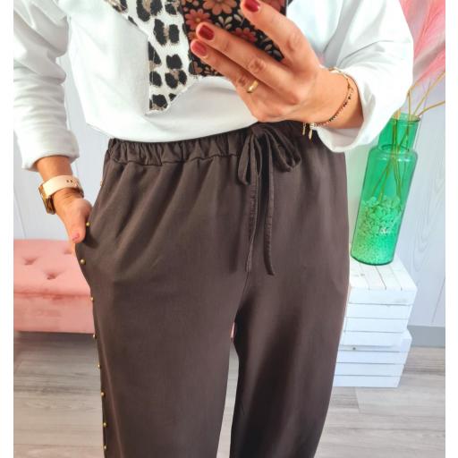 Pantalón Comfy Marrón [1]