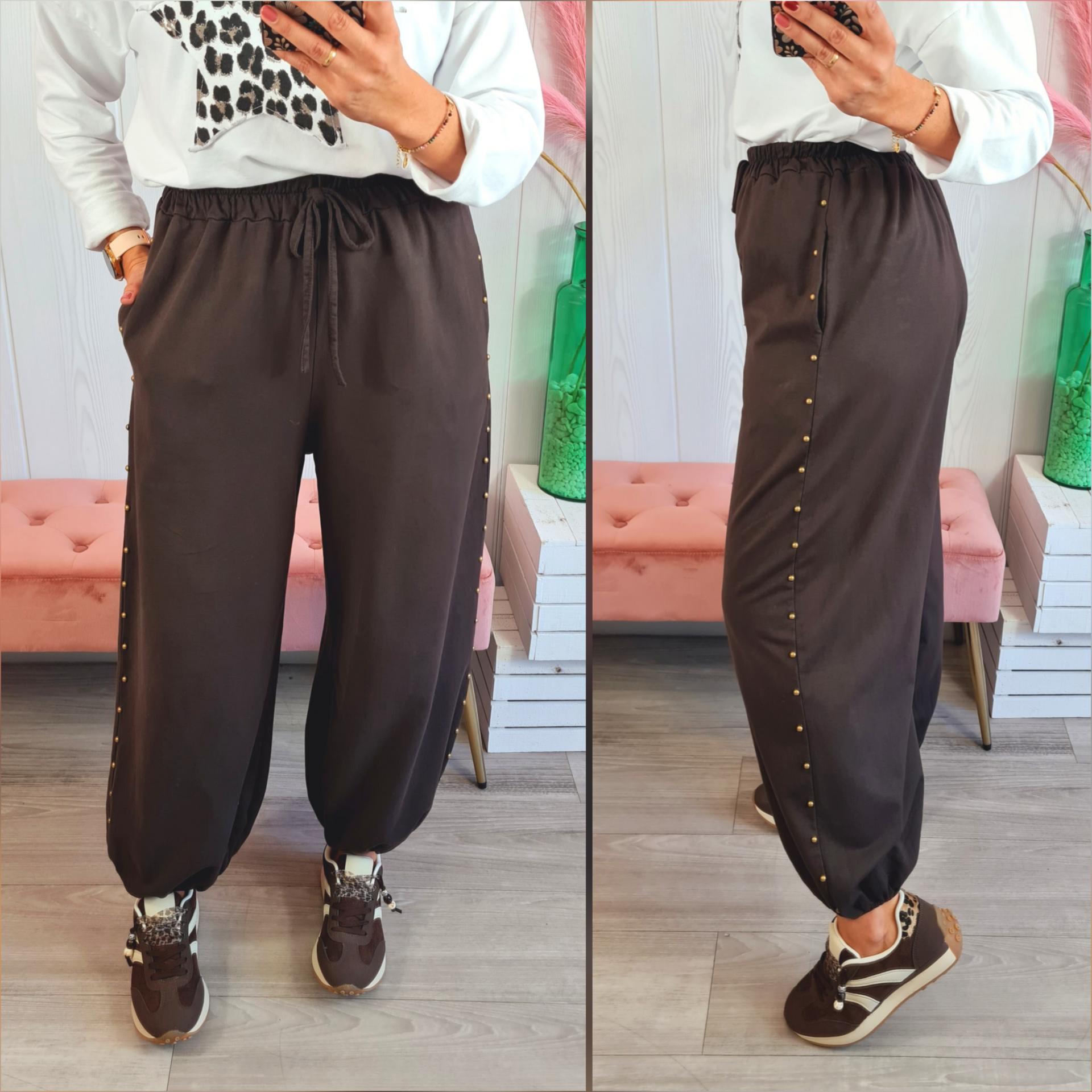 Pantalón Comfy Marrón