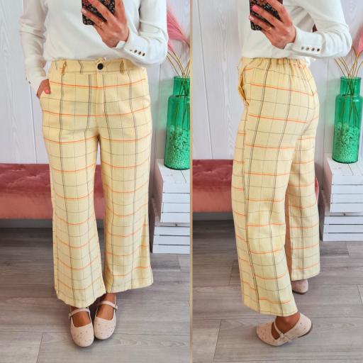 Pantalón Cuadros Amarillos [0]