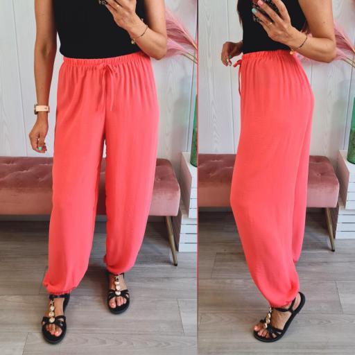 Pantalón Fluido Coral [0]