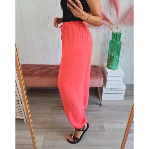 Pantalón Fluido Coral [2]