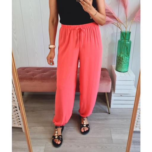 Pantalón Fluido Coral [3]