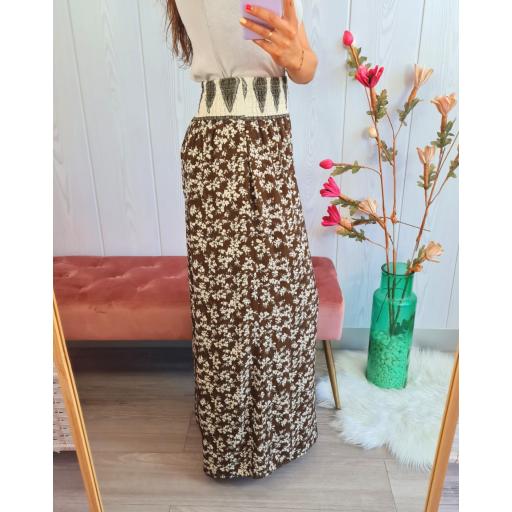 Pantalón Fluido Marrón [3]