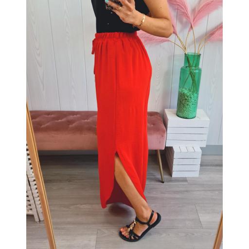 Pantalón Fluido Rojo [2]