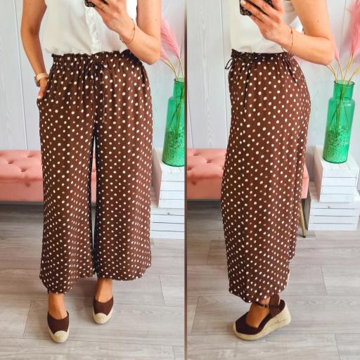 Pantalón Fluido Topos [0]