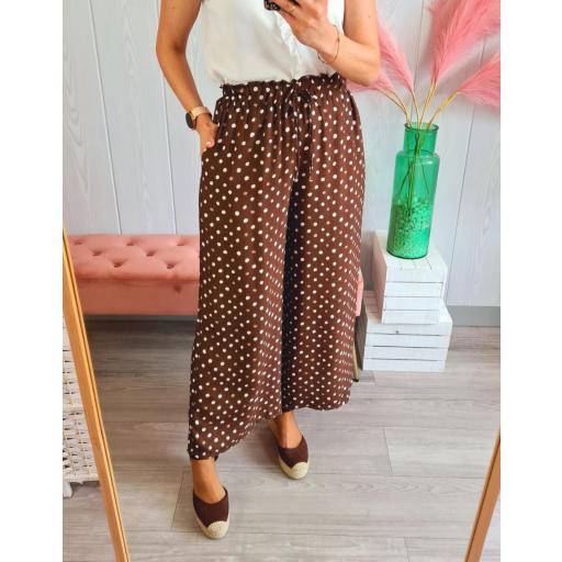 Pantalón Fluido Topos [1]