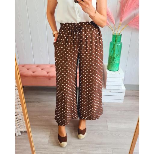 Pantalón Fluido Topos [3]