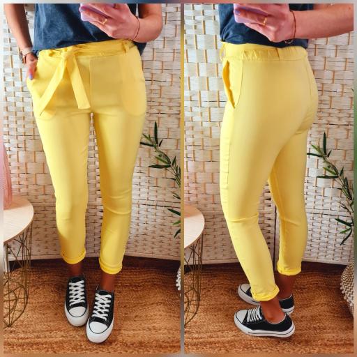 Pantalón Amarillo Lazo [0]