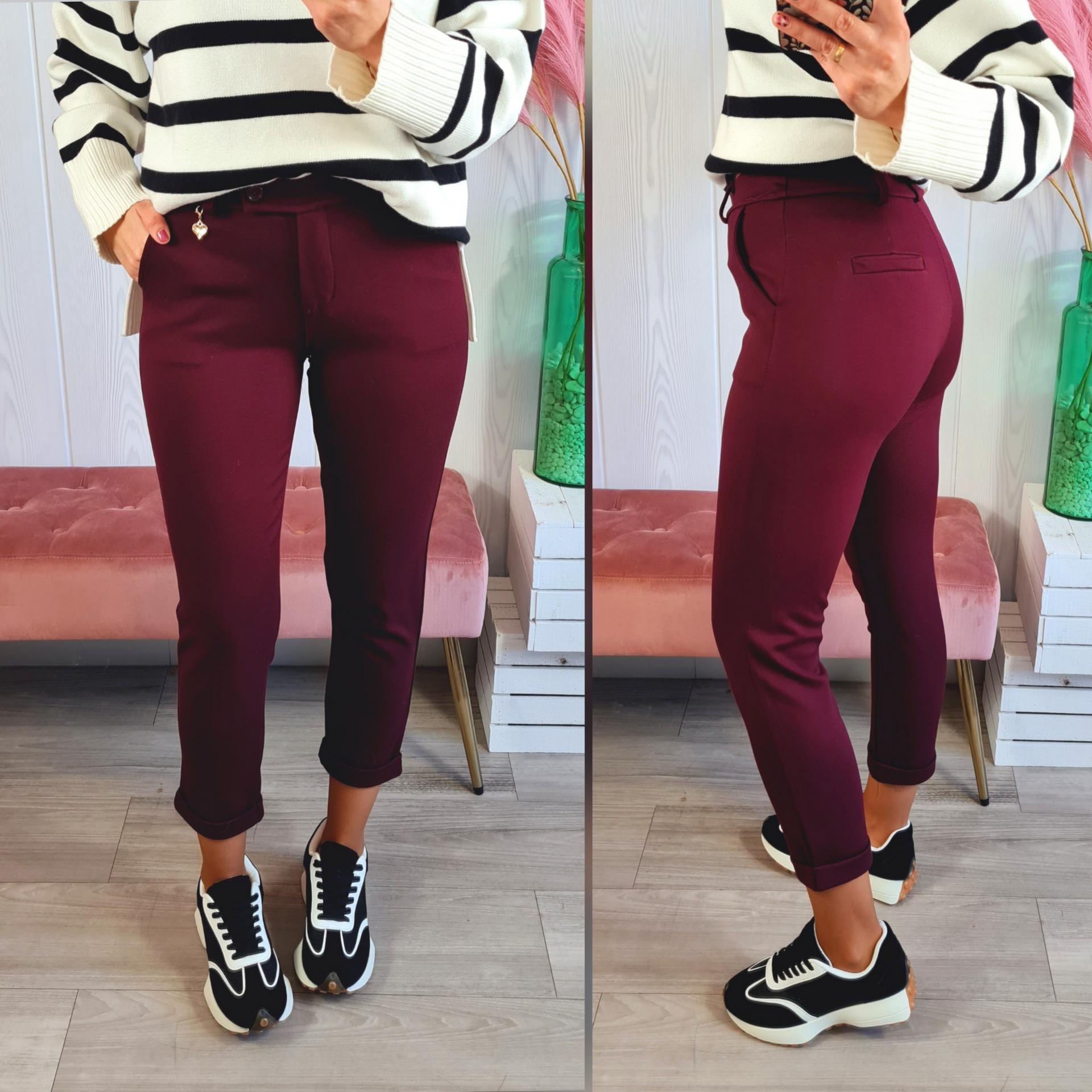 Pantalón Loreto Granate