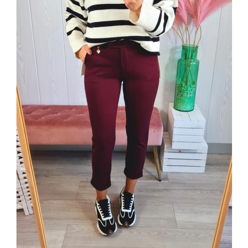 Pantalón Loreto Granate [2]