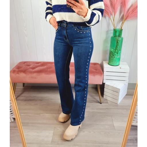 Pantalón Vaquero Tachas [1]