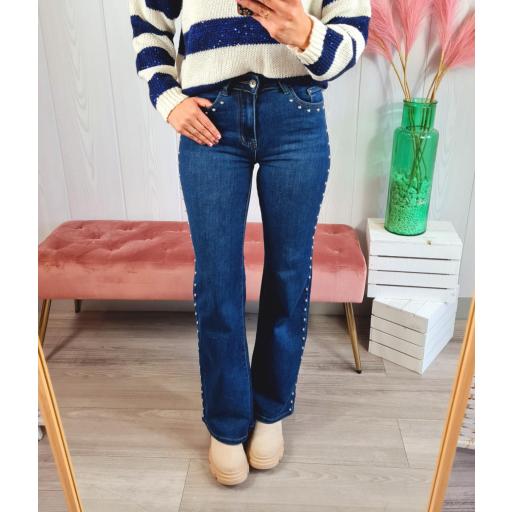 Pantalón Vaquero Tachas [2]