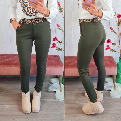 Pantalón Verde Print